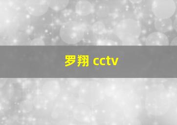 罗翔 cctv